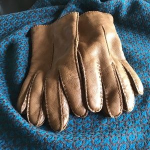 Excellent……Butter soft leather brown Aris gloves